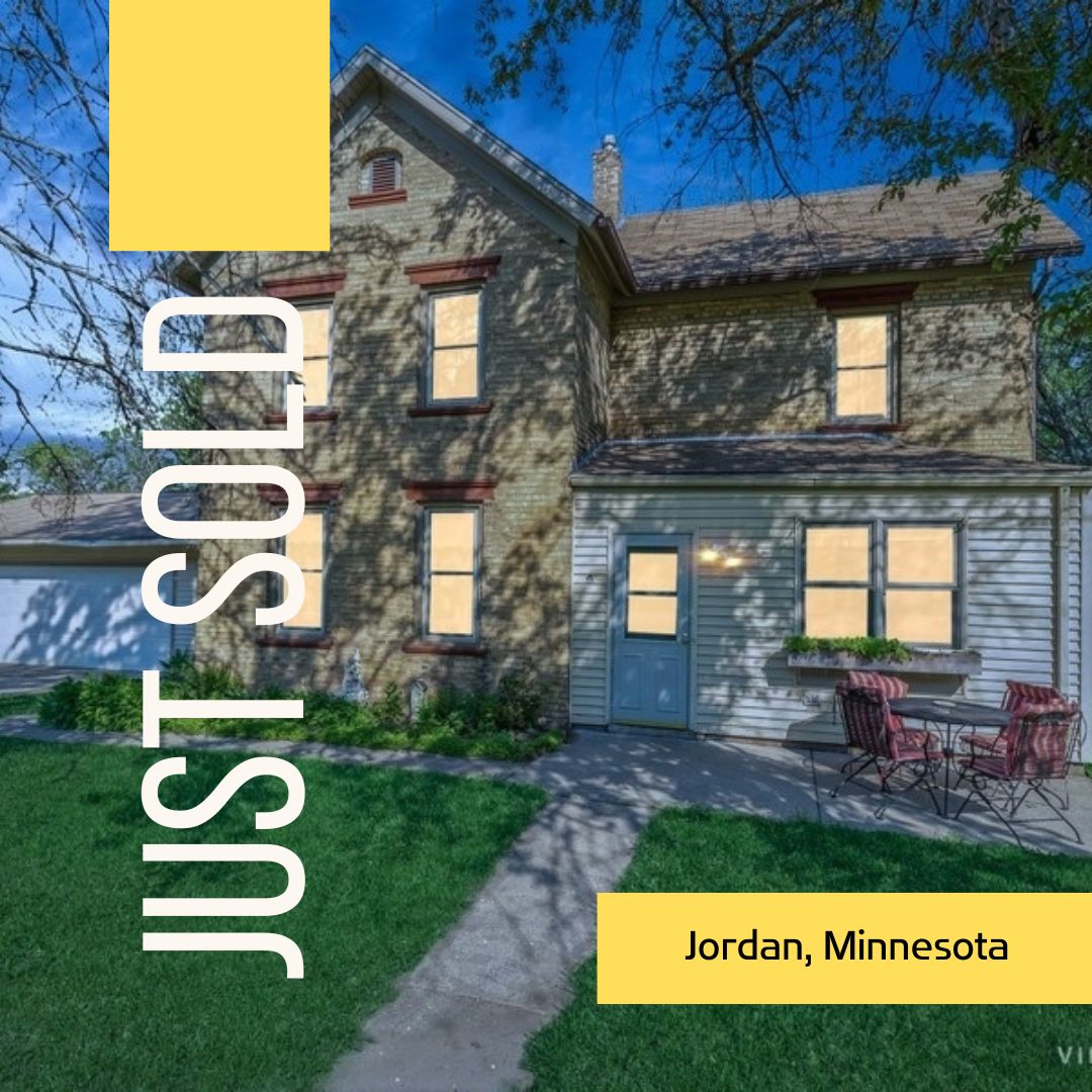 Just Sold - Jordan, Minnesota