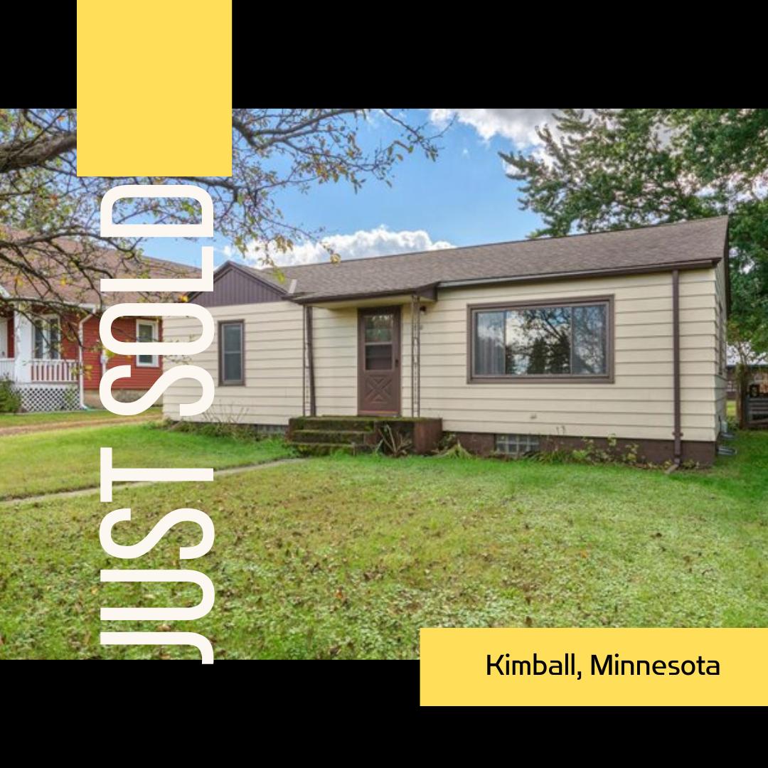 Just Sold - Kimball, Minnesota