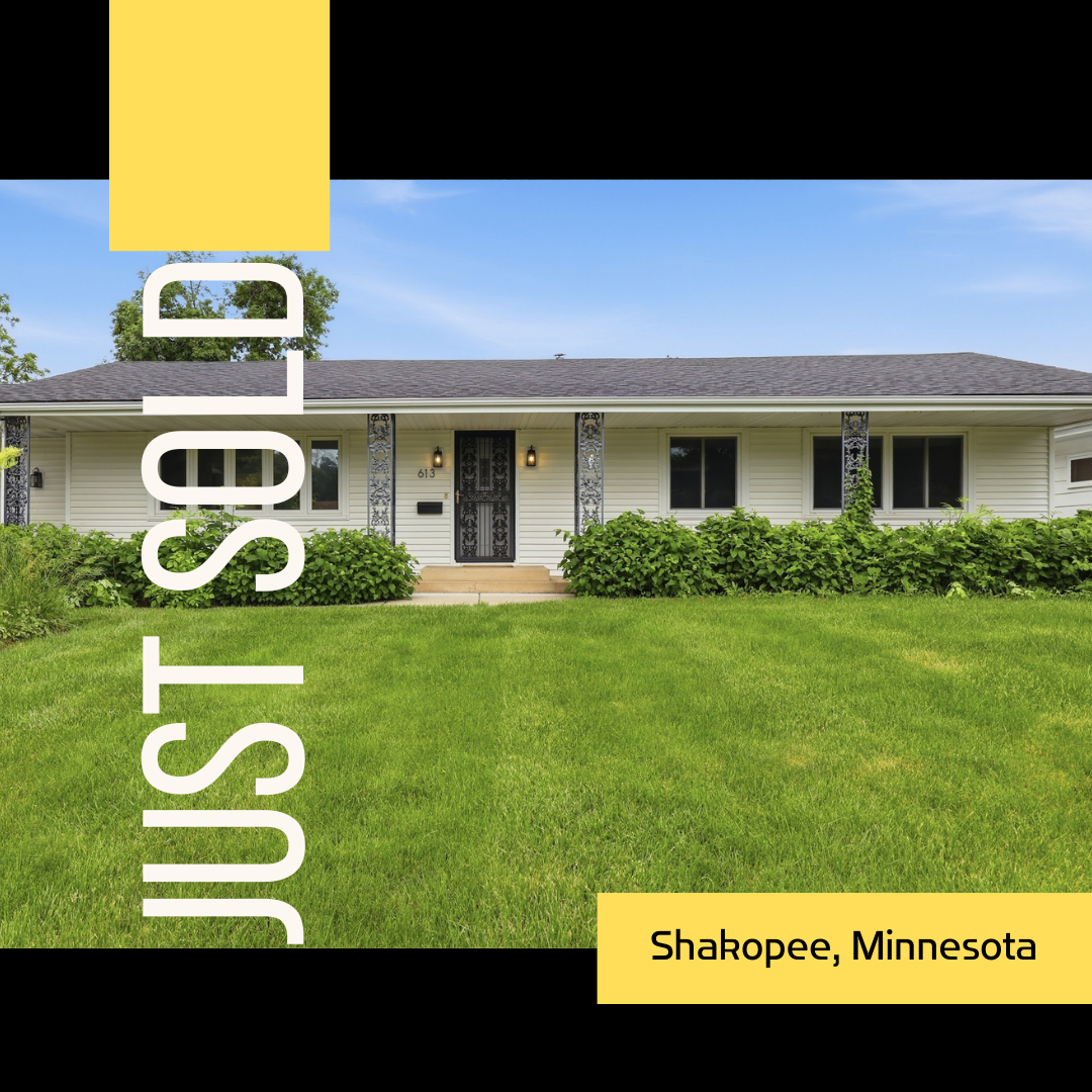 Just Sold - Shakopee, Minnesota